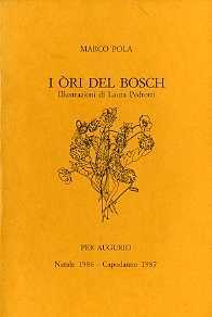 I òri del bosch - Marco Pola - copertina
