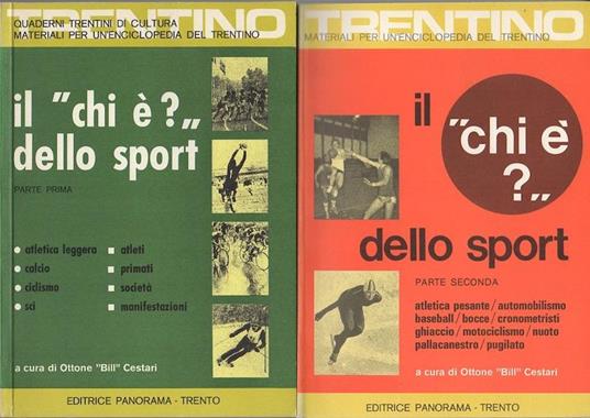 Il chi è? dello sport - Ottone Cestari - copertina