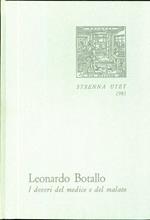 I doveri del medico e del malato