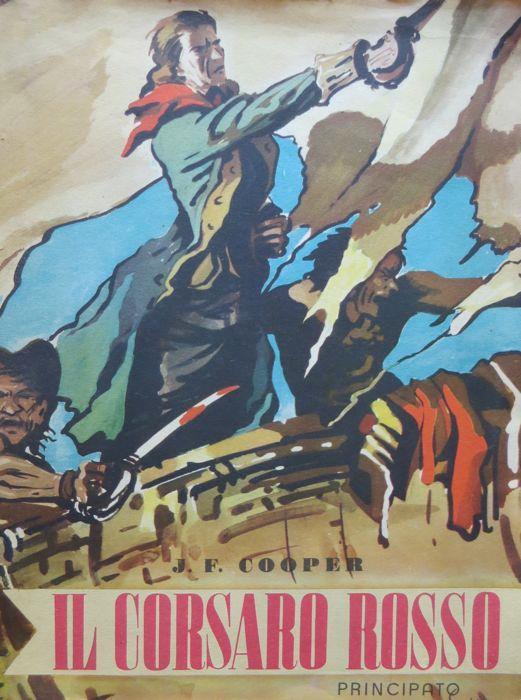 Il corsaro rosso - J. Fenimore Cooper - copertina