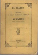 Un pleito: zarzuela en un acto