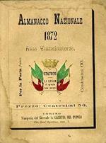 Almanacco nazionale: 1872. Anno ventesimoterzo