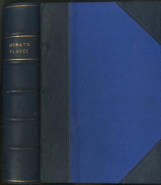 Q. Horatii Flacci opera - Q. Flacco Orazio - copertina