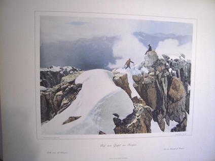 Auf dem Gipfel des Sorapiss. Sulla cima del Sorapiss - On the Summit of Sorapiss - Theodor Wundt - copertina