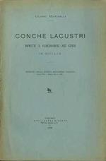 Conche lacustri dovute a suberosioni nei gessi in Sicilia. Estratto dalla Rivista Geografica Italiana. Anno VII-Fascicolo V