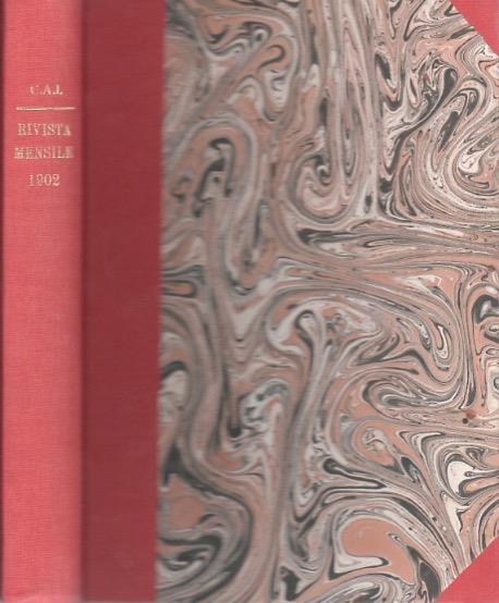 Bollettino del Club Alpino Italiano. Vol. XXXV - N. 68 - Anno 1902 - copertina