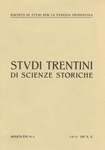 Studi Trentini di Scienze Storiche: Pietro Maria Bagnatore architetto del Palazzo del Diavolo a Trento