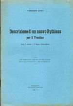 Descrizione di un nuovo Bythinus per il Trentino