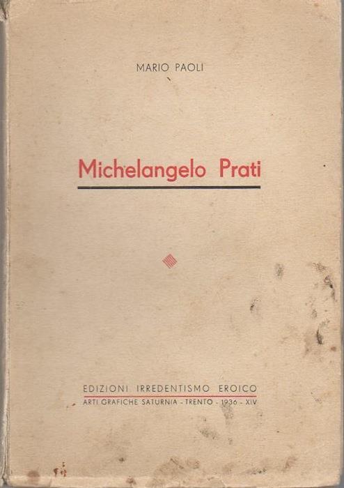 Michelangelo Prati - Mario Paoli - copertina