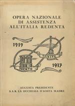 Opera nazionale di assistenza all’Italia redenta: 1919-1937
