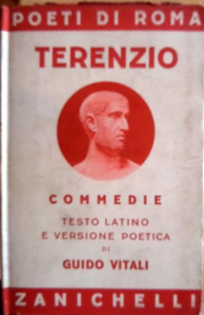 Commedie. Testo e versione poetica di Guido Vitali. Poeti di Roma - P. Afro Terenzio - copertina