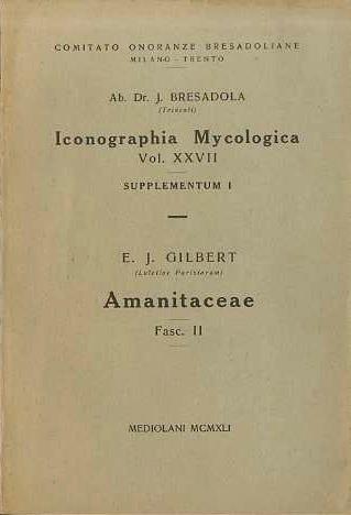 Iconographia mycologica. Supplementum I. Fasc. II - Jacopo Bresadola - copertina