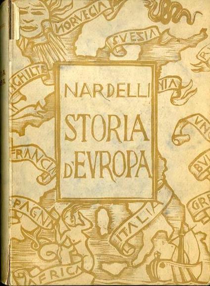 Storia d’Europa - Matteo Nardelli - copertina