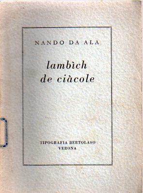 Lambìch de ciàcole - Nando da Ala - copertina