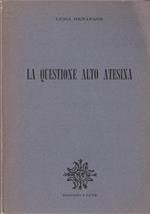 La questione alto atesina