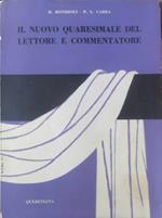 Il nuovo quaresimale del lettore e del commentatore
