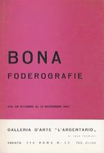 Bona: foderografie: dal 28 ottobre al 13 novembre 1967