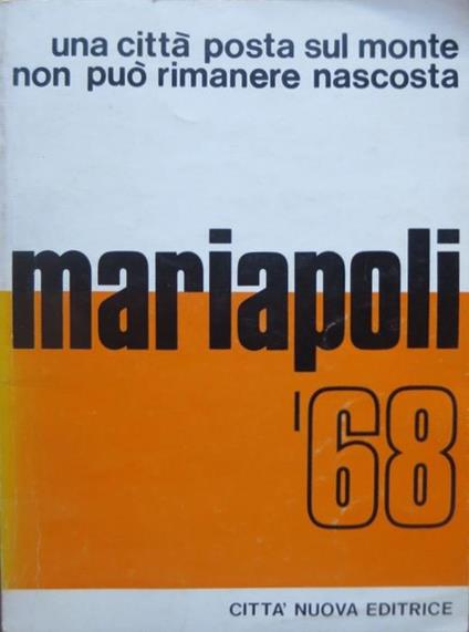 Mariapoli ’68 - copertina