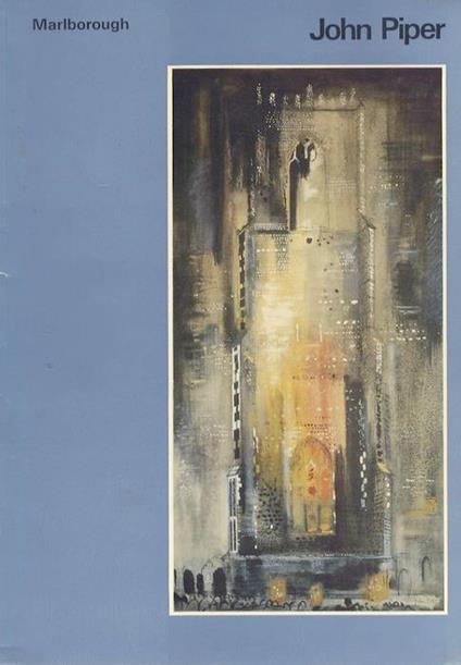 John Piper: European topography 1967-69: oil paintings and gouaches: May-June 1969 - copertina