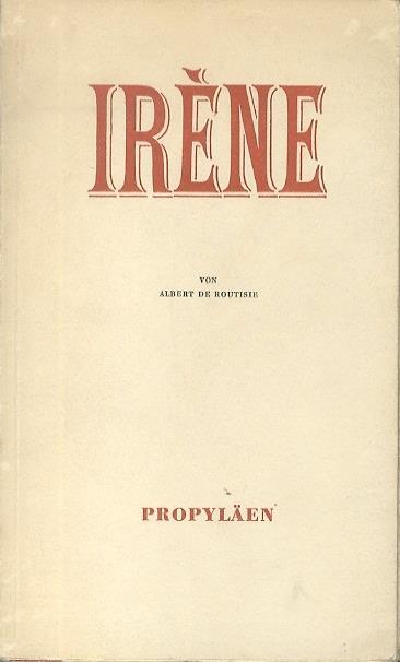 Irène - Albert de Routisie - copertina