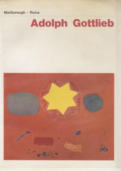 Adolph Gottlieb - copertina