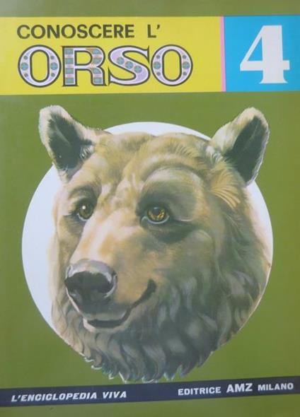 Conoscere l’orso - copertina