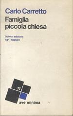 Famiglia, piccola chiesa. Minima 11