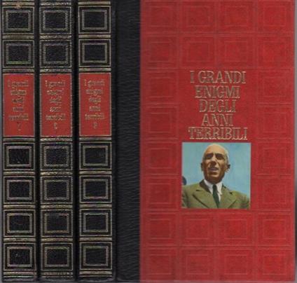 I grandi enigmi degli anni terribili - Franco Massara - copertina