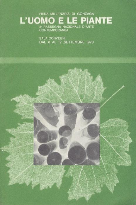 L' uomo e le piante: 3a rassegna d’arte contemporanea: sala convegni dal 6 al 12 settembre 1973 - Renzo Margonari - copertina