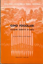 Gino Fogolari: alcuni scritti d’arte. Collana Voci della Terra Trentina 20