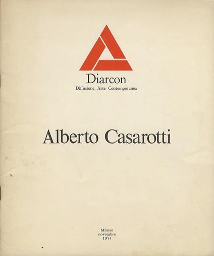 Alberto Casarotti - copertina