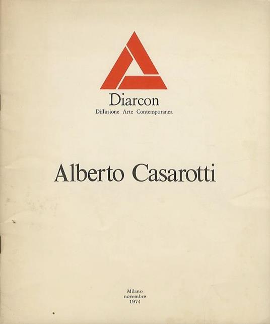 Alberto Casarotti - copertina