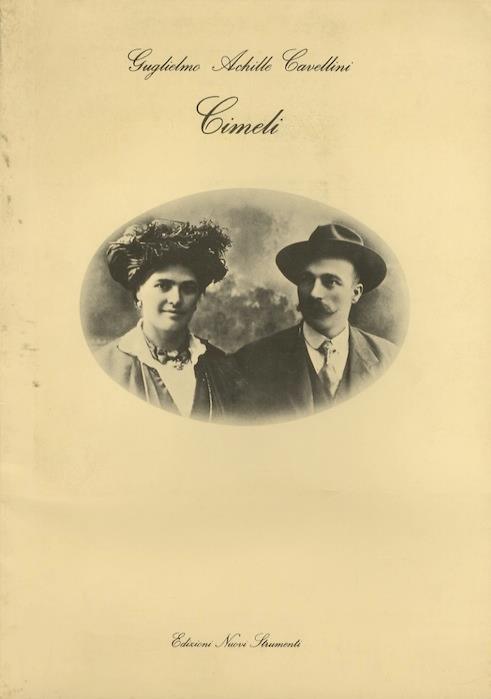 Cimeli - Guglielmo Achille Cavellini - copertina