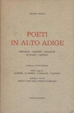 Poeti in Alto Adige: Deromedi, Mondini, Demarchi, Di Spazio, Cardone. Prefazione di Ugo Fasolo. Profili e saggi di M. Bebber. Antologia a cura del Circolo Amici della poesia di Bolzano