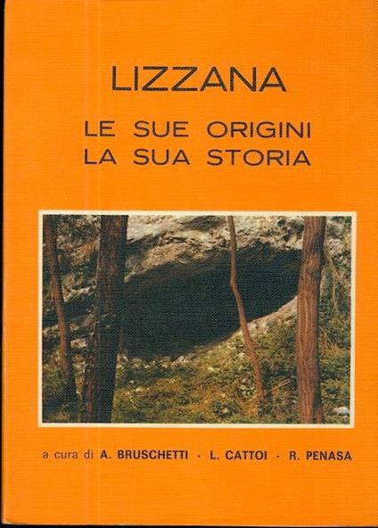Lizzana: le sue origini, la sua storia. Disegni e tavole di R. Penasa - A. Bruschetti,Luciana Cattoi - copertina