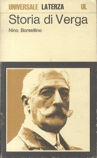 Storia di Verga - Nino Borsellino - copertina