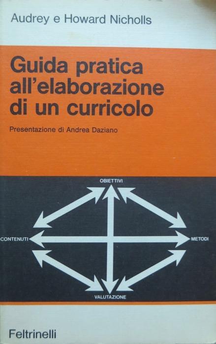 Guida pratica all’elaborazione di un curriculo. Undicesima edizione. Trad. di Mario Baccianini. Presentazione di Andrea Daziano. Strumenti per una nuova scuola 24 - Audrey Nicholls - copertina