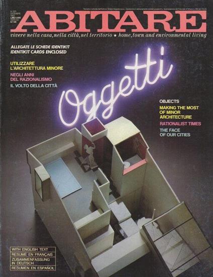 Abitare. ANNATA COMPLETA: 1983 (dal N. 211 al N. 220) - copertina