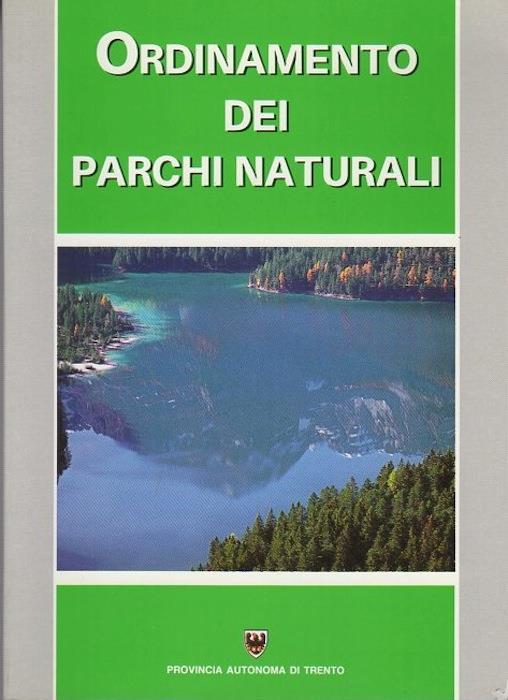 Ordinamento dei parchi naturali - Alessandro Boato - copertina