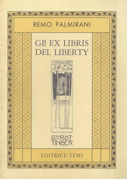 Gli ex libris del Liberty - Remo Palmirani - copertina