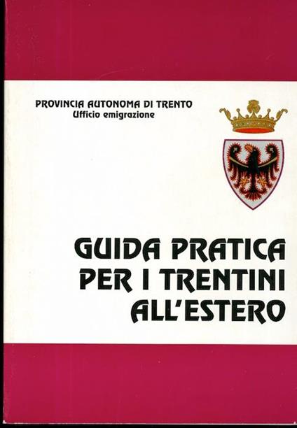 Guida pratica per i trentini all’estero - copertina