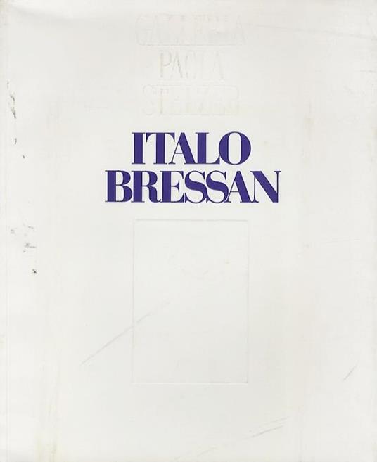 Italo Bressan - copertina