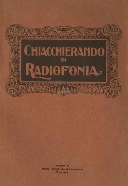 Chiacchierando di radiofonia. 50 migliaio - M. E. Becchis - copertina