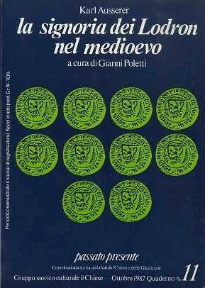 Passato presente: contributi alla storia della Val del Chiese e delle Giudicarie - copertina