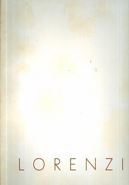 Lorenzi - copertina