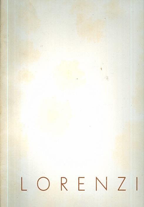 Lorenzi - copertina