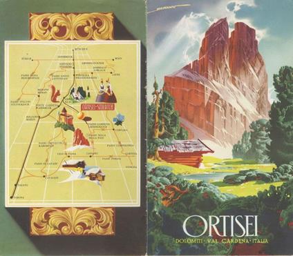 Ortisei: Dolomiti: Val Gardena: Italia. Dolomiti Val Gardena Alto Adige - copertina