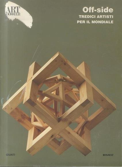 Off-side: tredici artisti per il Mondiale: Spazio Arte Renault: Roma: 5 giugno-31 luglio 1990 - copertina