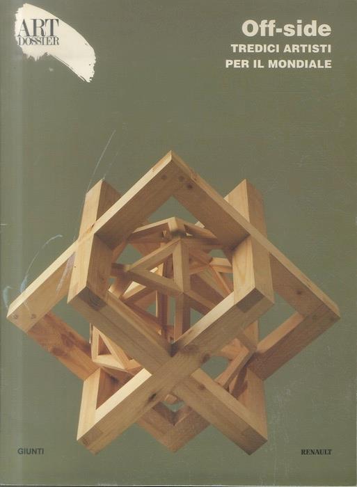 Off-side: tredici artisti per il Mondiale: Spazio Arte Renault: Roma: 5 giugno-31 luglio 1990 - copertina