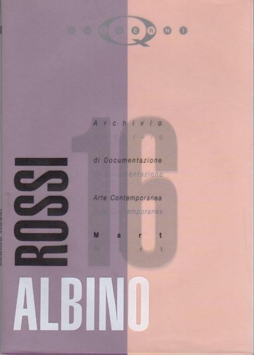 Rossi Albino - Mario Cossali - copertina